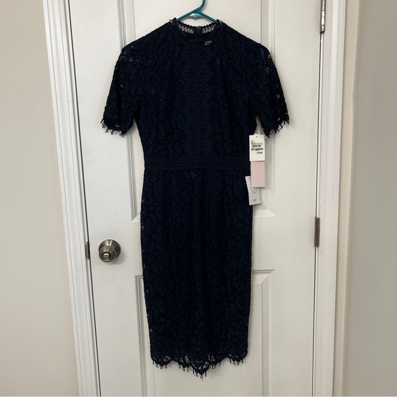 NWT - Rachel Parcell Lace Sheath Dress - Picture 2 of 6